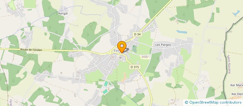 localisation de l'entreprise GFA MUTUEL TRELAY  NIVILLAC