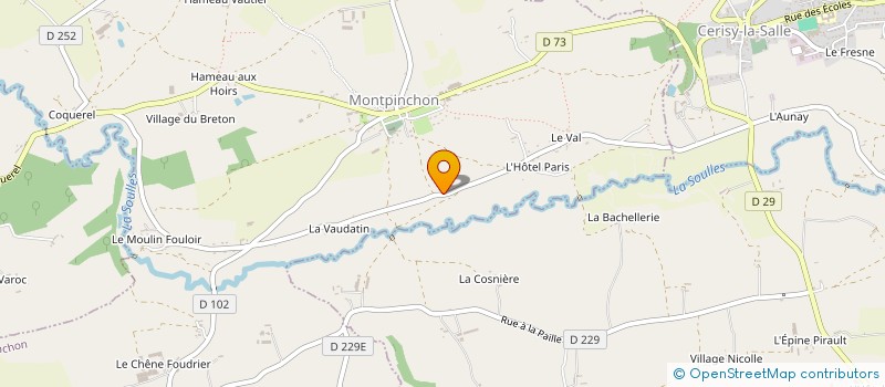 localisation de l'entreprise GFA NEEL  OUVILLE