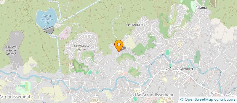 localisation de l'entreprise GFA NEMER  MARSEILLE