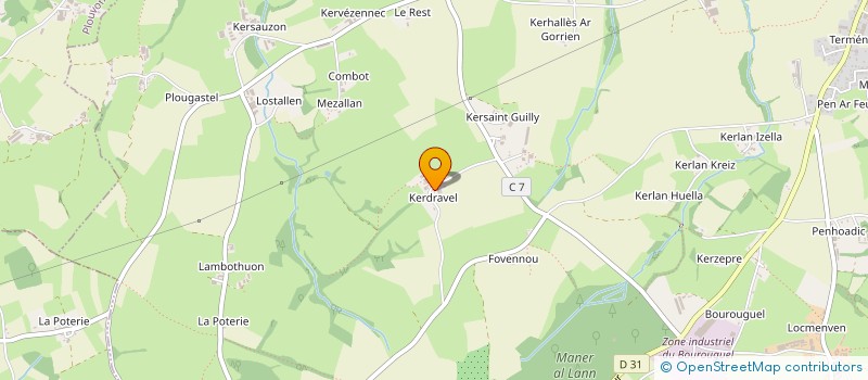 localisation de l'entreprise GFA NICOLAS  GUICLAN