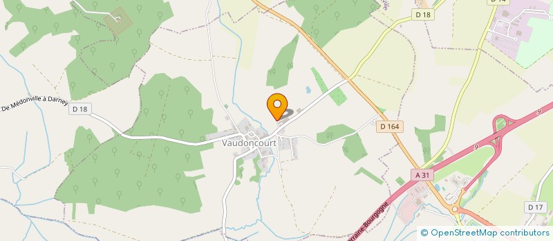 localisation de l'entreprise GFA NICOLAS  VAUDONCOURT