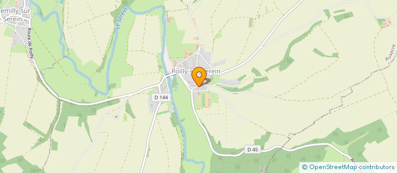 localisation de l'entreprise GFA NICOLLE  POILLY-SUR-SEREIN