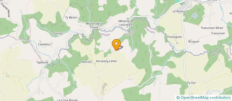 localisation de l'entreprise GFA NINI  QUERRIEN