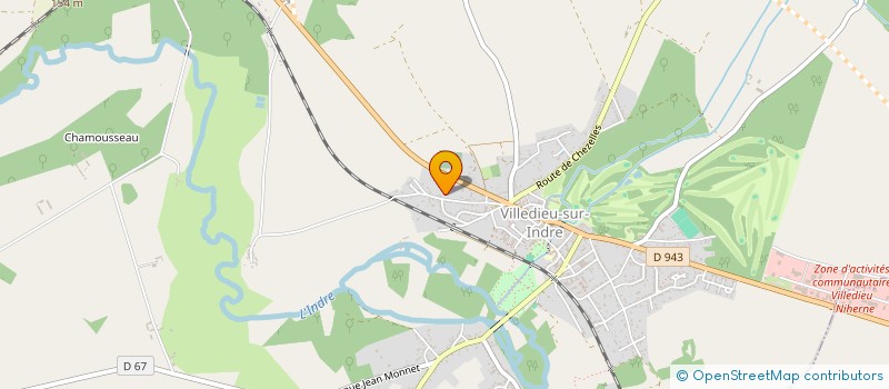 localisation de l'entreprise GFA NOBUSSON à VILLEDIEU-SUR-INDRE