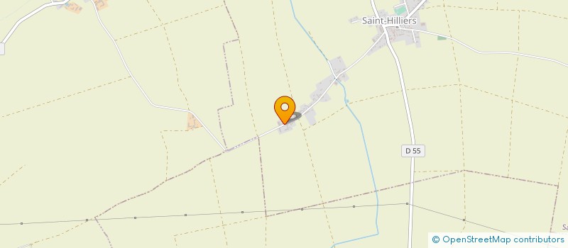 localisation de l'entreprise GFA NOEL DE SAINT HILLIERS  SAINT-HILLIERS