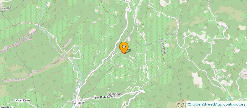 localisation de l'entreprise GFA NOTRE DAME DES PALLIERES A GIGONDAS  GIGONDAS