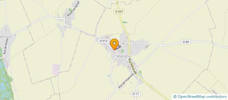 localisation de l'entreprise GFA PAGAUNA  MATIGNY