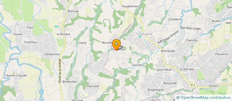 localisation de l'entreprise GFA PARC DE LA SOURCE DE BOUILLANTE  BAIE-MAHAULT