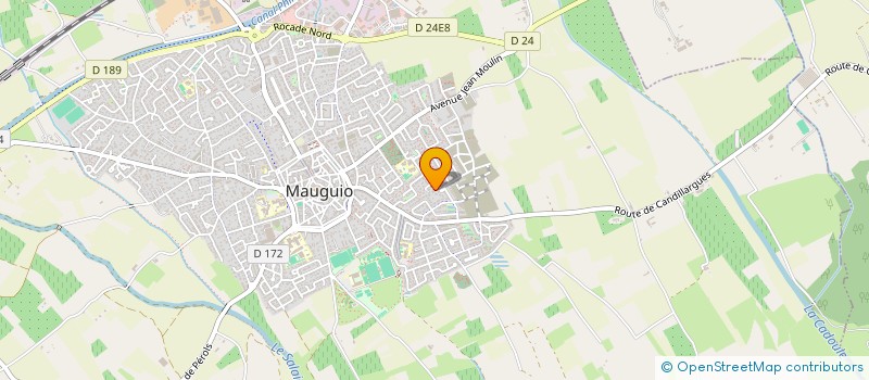 localisation de l'entreprise GFA PASTOR  MAUGUIO