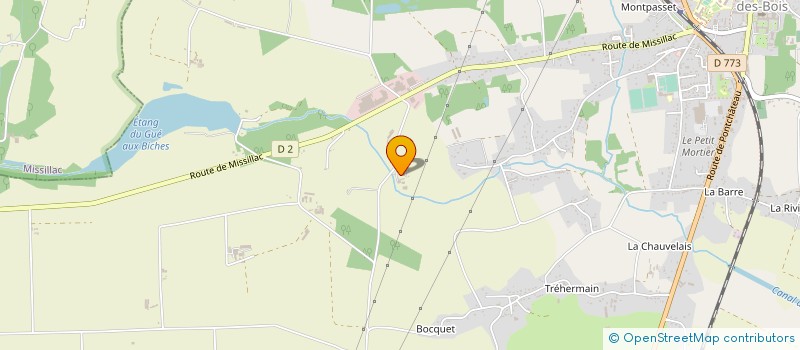 localisation de l'entreprise GFA PAUL  SAINT-GILDAS-DES-BOIS