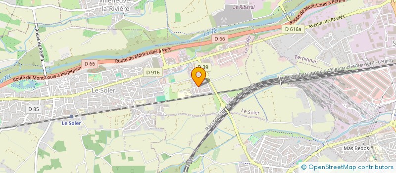 localisation de l'entreprise GFA PEJOUAN  LE SOLER