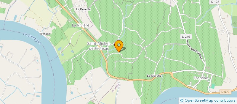 localisation de l'entreprise GFA PEPE FOX  LA RIVIERE