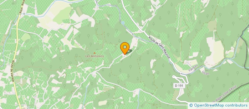 localisation de l'entreprise GFA PEREZ-VARENNE  VISAN