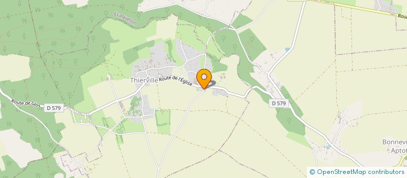 localisation de l'entreprise GFA PERSEVAL ROMAIN  THIERVILLE