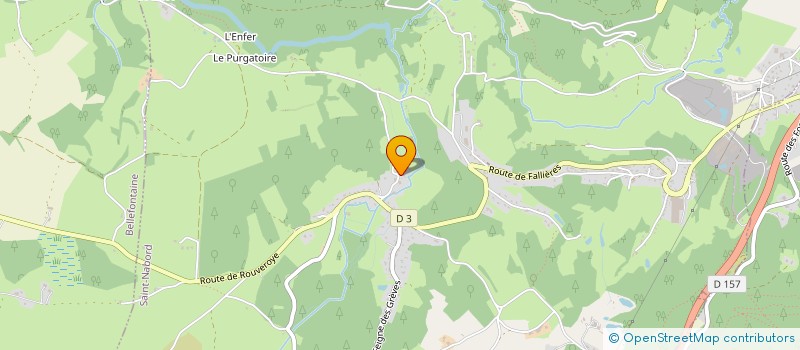 localisation de l'entreprise GFA PETIT CARRE  SAINT-NABORD