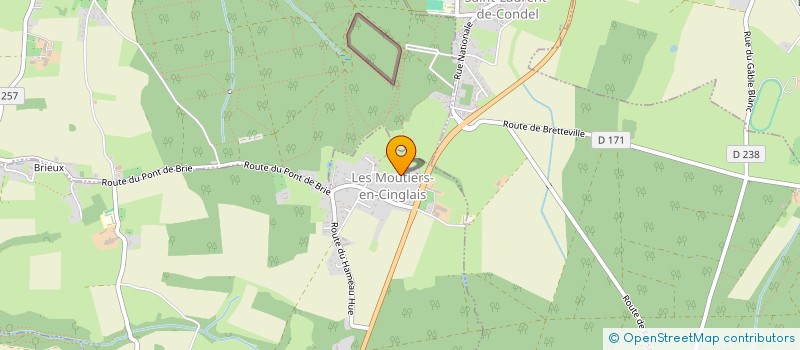 localisation de l'entreprise GFA PETIT COURTEMOT  CROISILLES