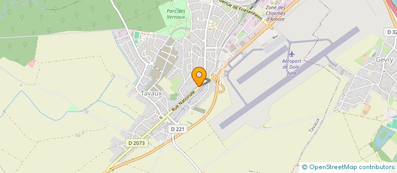 localisation de l'entreprise GFA PETIT JEAN  TAVAUX