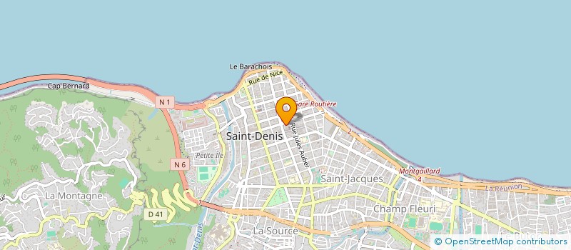 localisation de l'entreprise GFA PETIT ST PIERRE à SAINT-DENIS