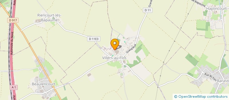 localisation de l'entreprise GFA PETITE HOLLANDE  VILLERS-AU-FLOS