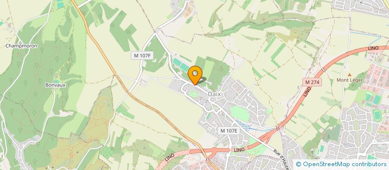 localisation de l'entreprise GFA PEXHA  DAIX