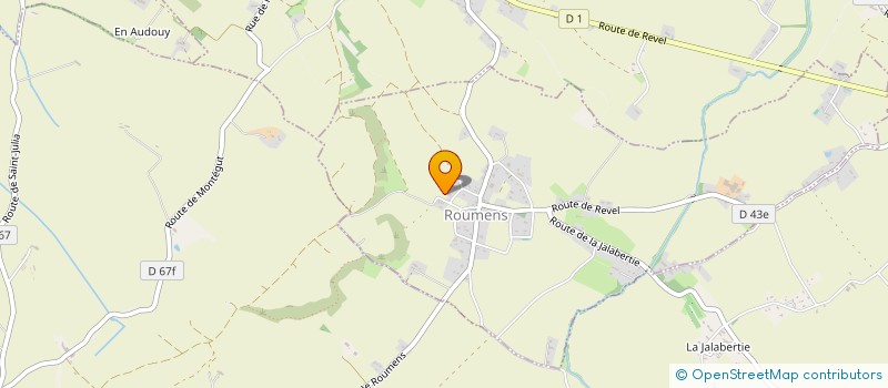 localisation de l'entreprise GFA PEYSSOU  SAINT-JULIA