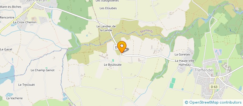 localisation de l'entreprise GFA PICARD-GORTAIS  TREFFENDEL