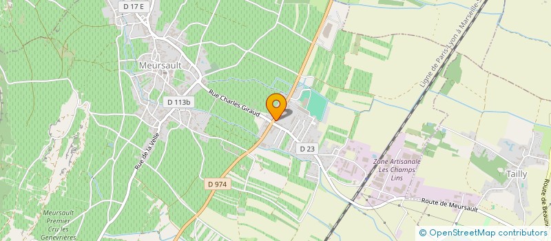 localisation de l'entreprise GFA PIERRE LATOUR ET SES ENFANTS  MEURSAULT