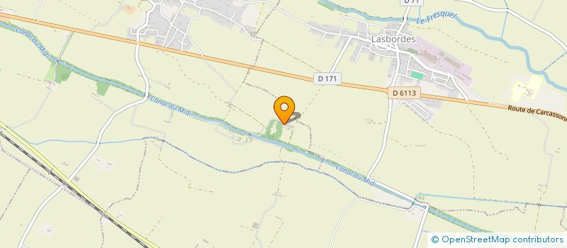 localisation de l'entreprise GFA PIQUEMOURE  FONTERS-DU-RAZES