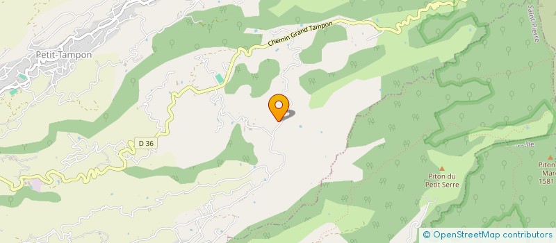 localisation de l'entreprise GFA PITON NATHALIE  LE TAMPON