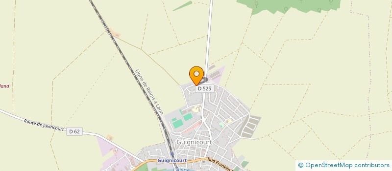 localisation de l'entreprise GFA PLUOT  VILLENEUVE-SUR-AISNE