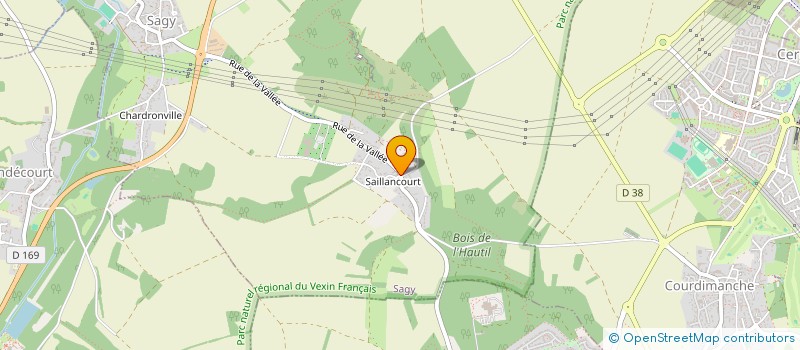 localisation de l'entreprise GFA PND  SAGY