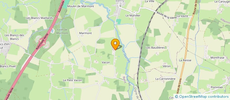 localisation de l'entreprise GFA POBEL XAVIER ET ISABELLE  BENY