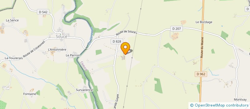 localisation de l'entreprise GFA POULAIN GARNIER  CEAUCE