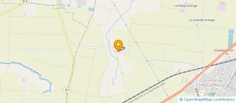 localisation de l'entreprise GFA POUPARD CAILLE  FRONTENAY-ROHAN-ROHAN