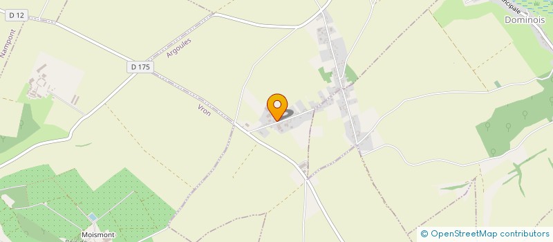 localisation de l'entreprise GFA POUPART  ARGOULES