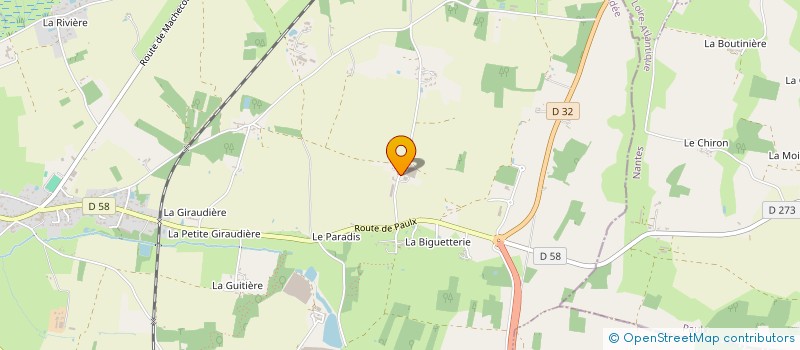 localisation de l'entreprise GFA POUZET  BOIS-DE-CENE