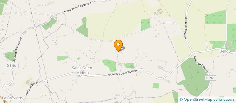 localisation de l'entreprise GFA POWELL  MEZIDON VALLEE D'AUGE