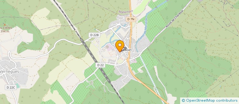 localisation de l'entreprise GFA PROVENCE ARDENNES  VERNEGUES