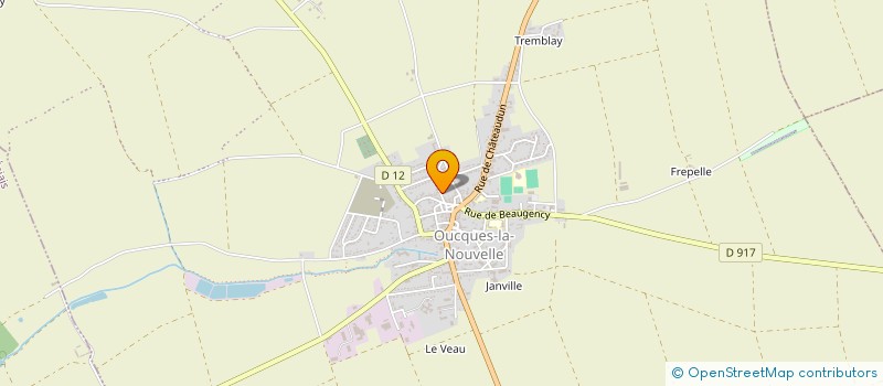 localisation de l'entreprise GFA PYDPL  OUCQUES LA NOUVELLE