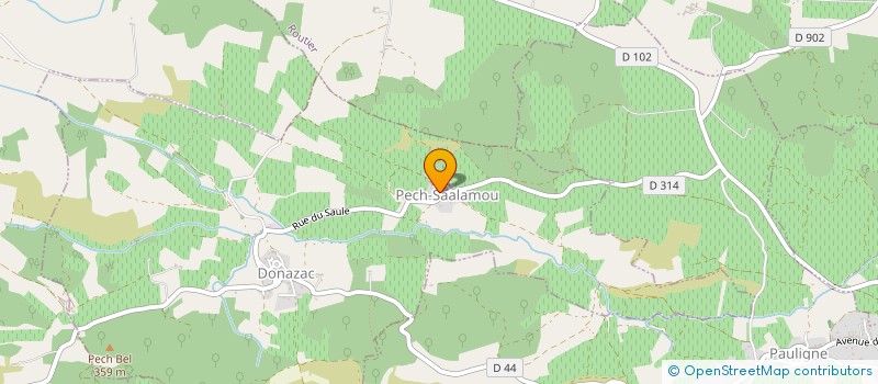 localisation de l'entreprise GFA QUINTA TEIXEIRA  DONAZAC