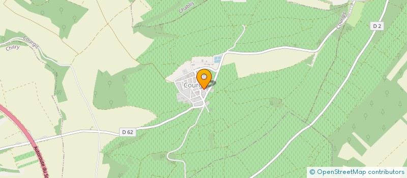 localisation de l'entreprise GFA QUITTOT  COURGIS