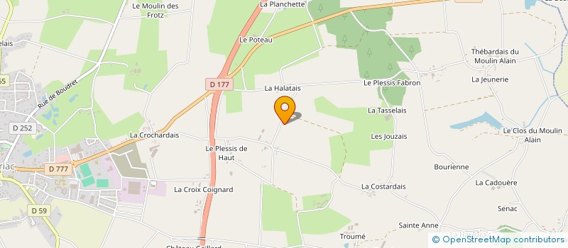 localisation de l'entreprise GFA RACAPE-DRUNE  PIPRIAC