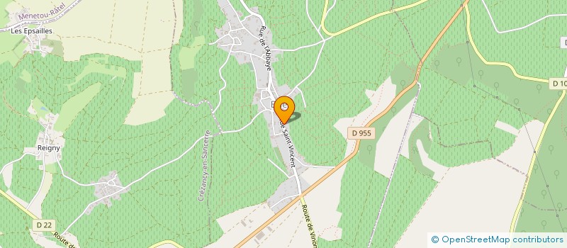 localisation de l'entreprise GFA RAFFAITIN -MOREUX  BUE