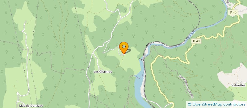 localisation de l'entreprise GFA RAMENAC  MONISTROL-D ALLIER