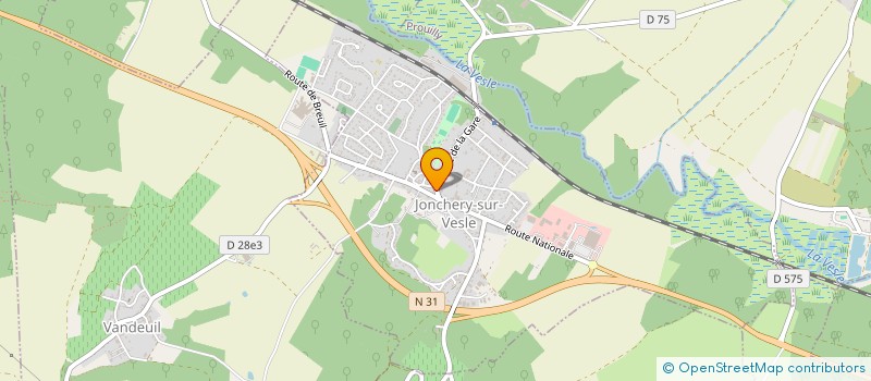 localisation de l'entreprise GFA REANT  HOURGES