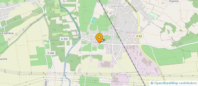 localisation de l'entreprise GFA REBEILLEAU-LEMEUNIER  VARRAINS