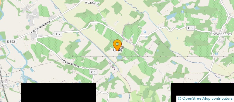 localisation de l'entreprise GFA REGEFFE-SIEBERT  SAINTE CHRISTIE D'ARMAGNAC