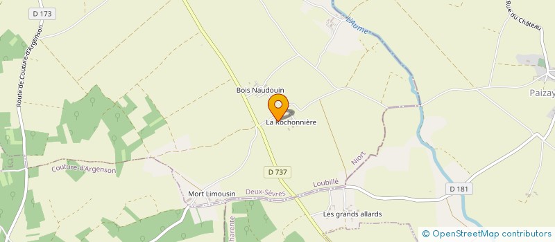 localisation de l'entreprise GFA RENOUX FRERES à LOUBILLE