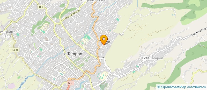 localisation de l'entreprise GFA-REUNION à LE TAMPON
