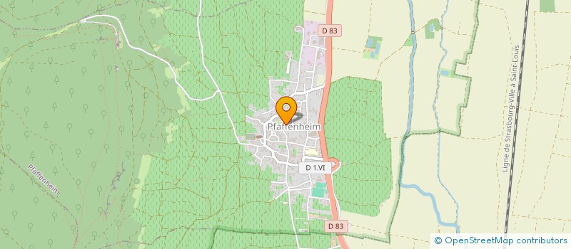 localisation de l'entreprise GFA RIBER  MUNWILLER